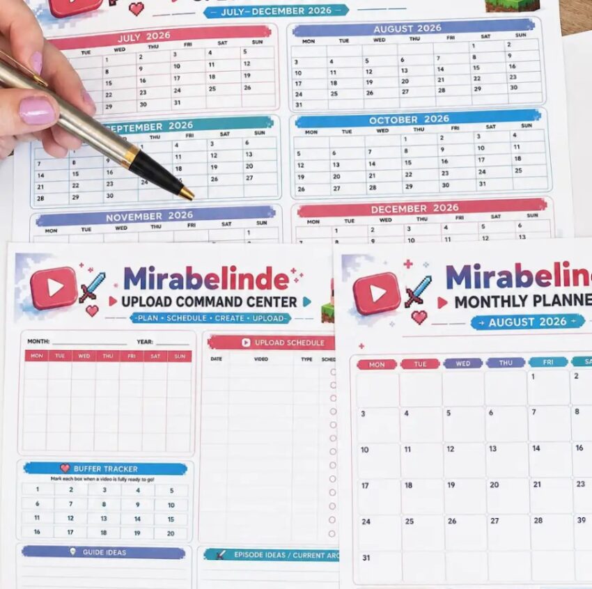 mirabelinde calendar